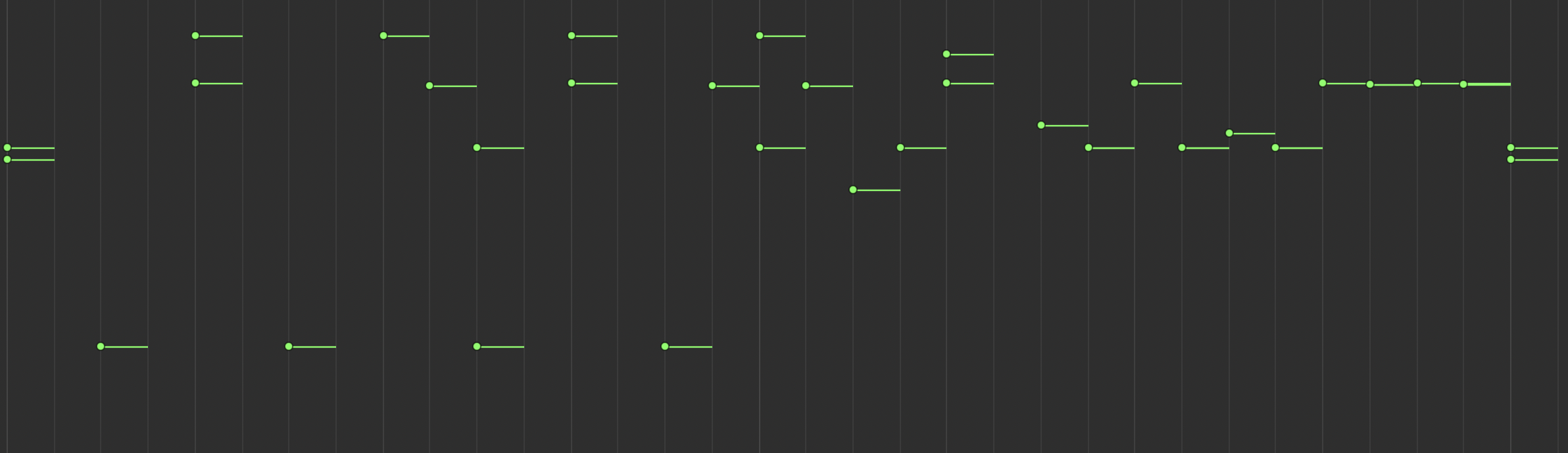 Before: Robotic MIDI piano roll